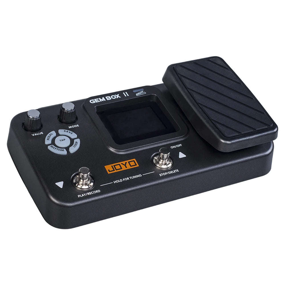 JOYO GEM BOX Series Guitar Multi-Effect Processor Built in Drum Machine IR Amp