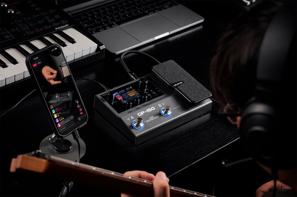 Valeton GP-150 Guitar Multi Effects Processor with Bluetooth and Built-in Battery