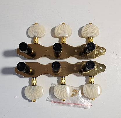 Tuning Machines for Classical Guitar 35mm Peg Spacing (Gold)