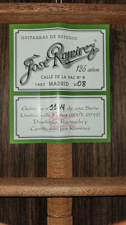 Jose Ramirez Limited Edition 125 Años Classical Guitar Spain