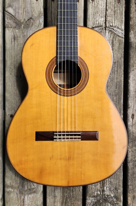 H.T. Hirose No. 10 Handmade Classical Guitar Japan 1981