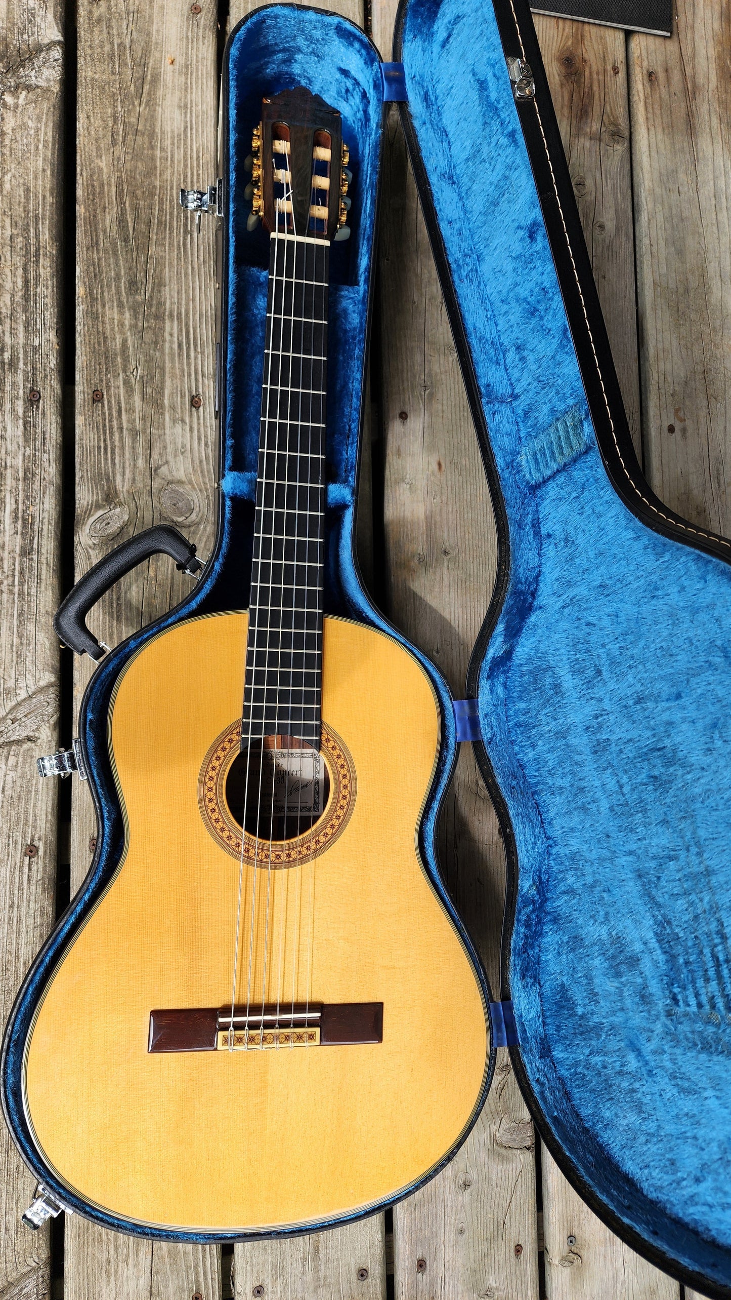 Yamaha GC-30 Grand Concert Classical Guitar Ezaki 1992 Solid Spruce (Modified)