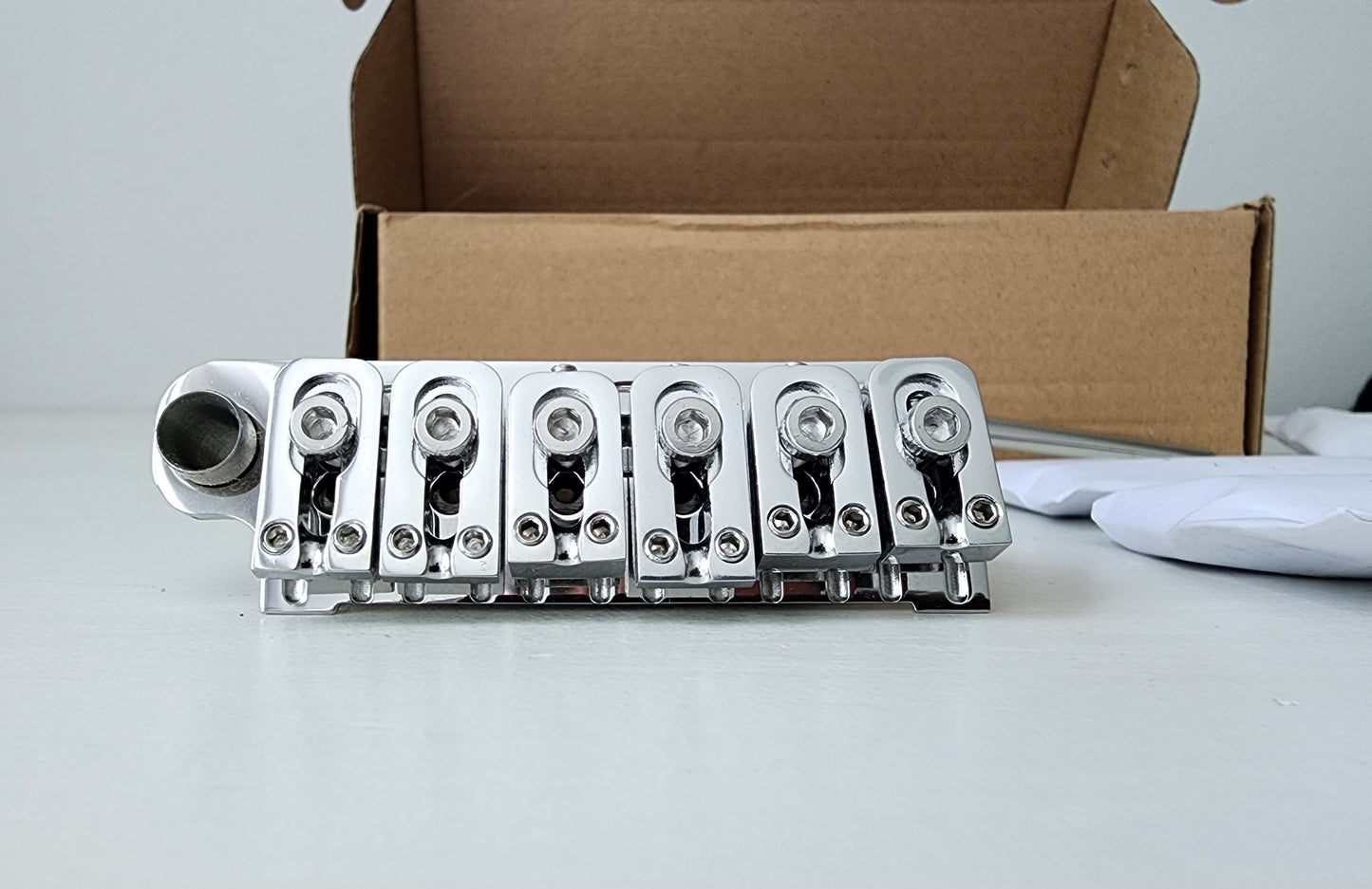Vega Trem VT1 Special Standard Stratocaster Tremolo Bridge for Strat Glossy (Open Box)