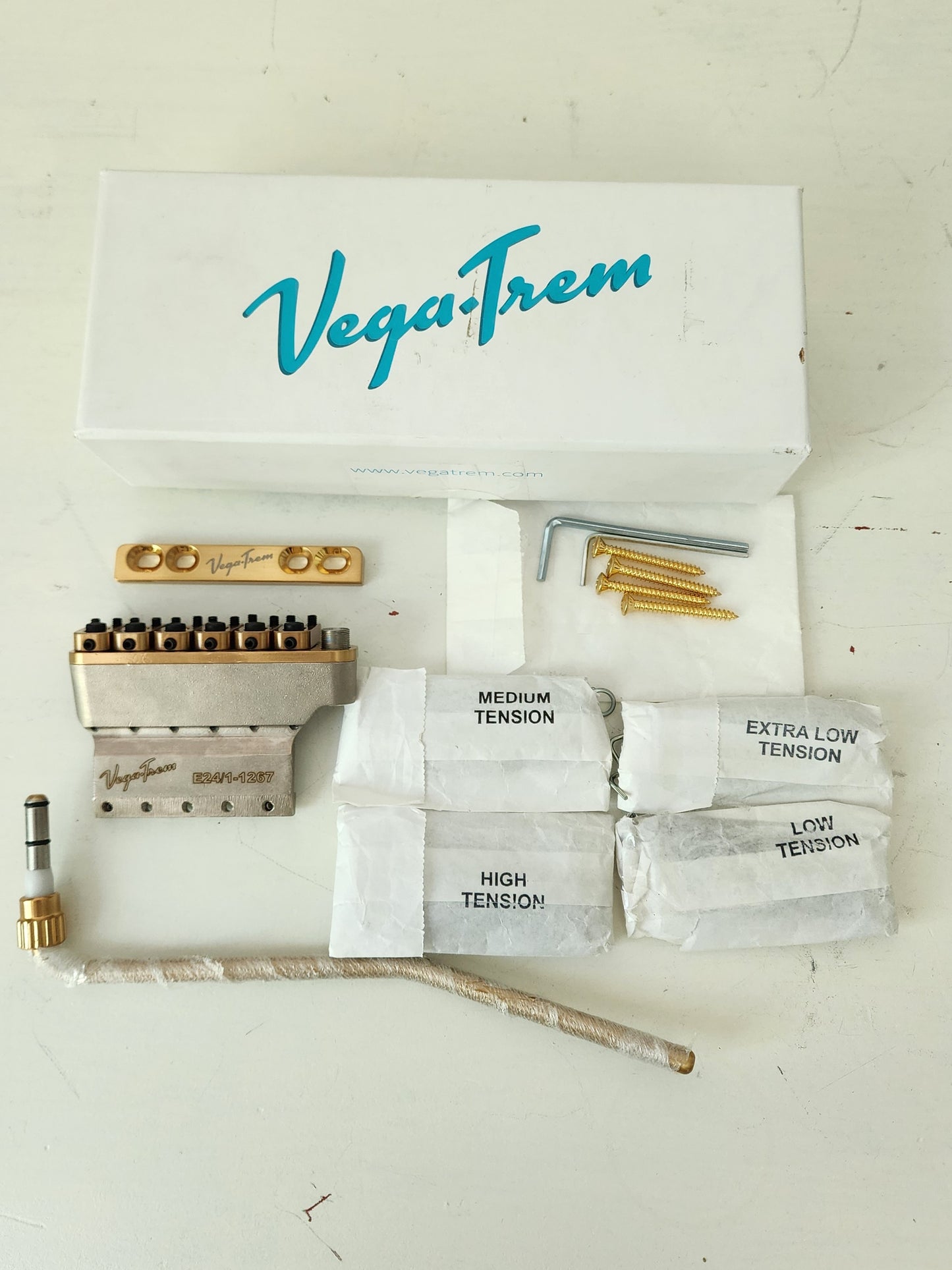 Vega-Trem VT1 Ultra-Trem Standard Stratocaster Guitar Tremolo Bridge For Strat (Open Box)
