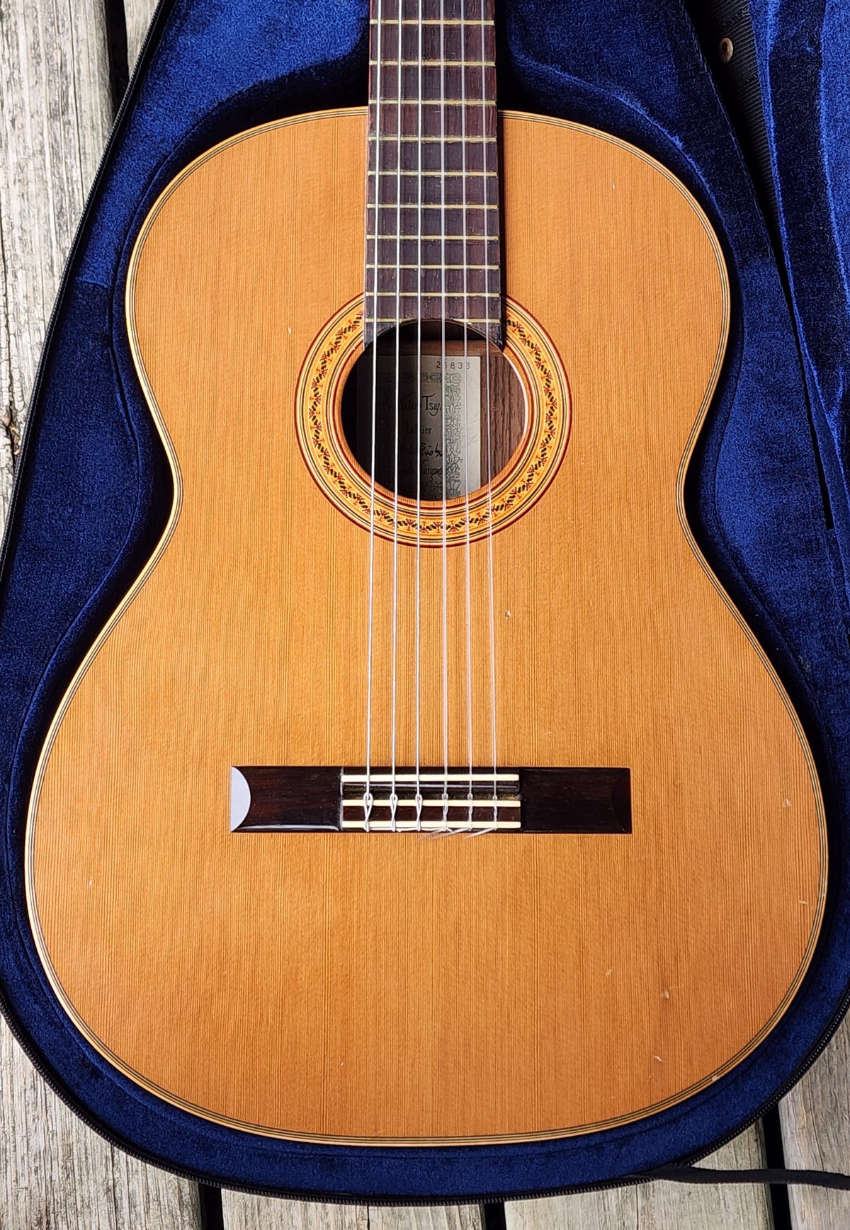 Wataru Tsuji S-1 640 mm Handmade Classical Guitar Japan