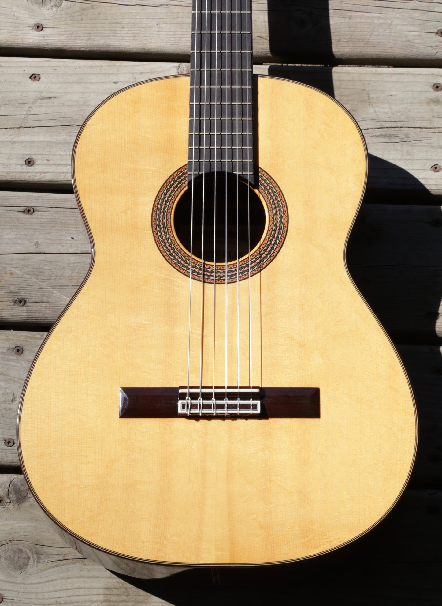 Asturias A10 Handmade Classical Guitar Japan 1983 Signed by Luthier