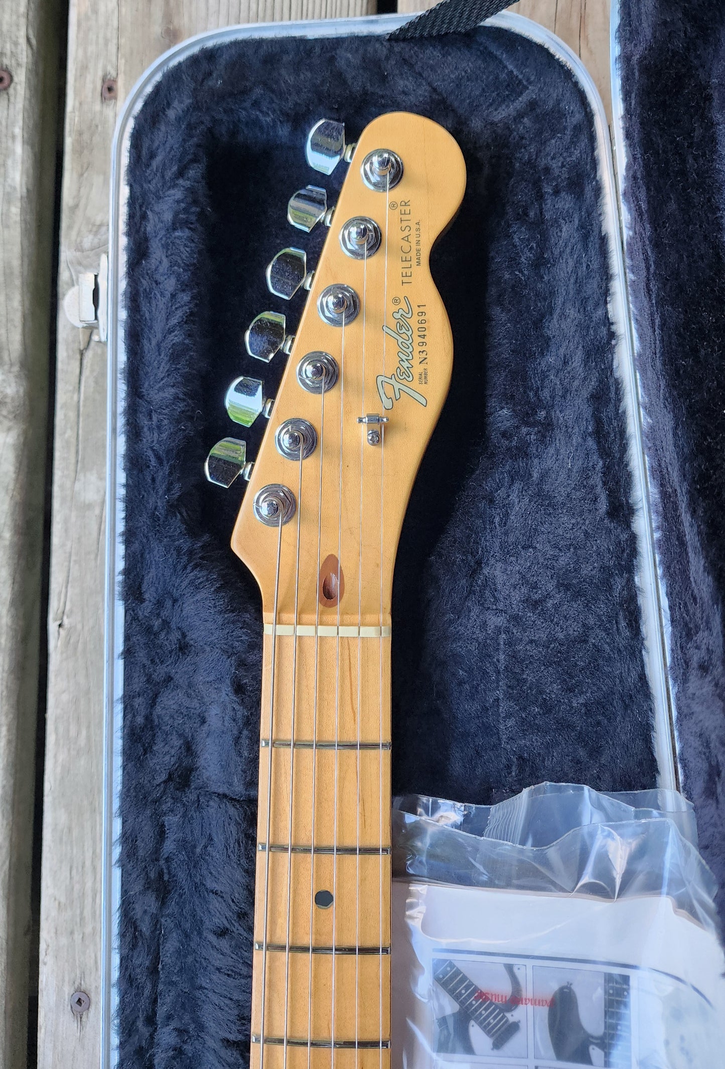 Fender American Standard Telecaster Sunburst, Maple Fretboard 1993