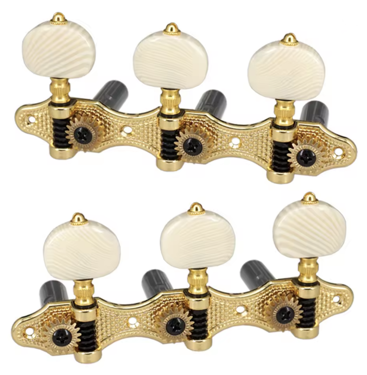 Tuning Machines for Classical Guitar 35mm Peg Spacing (Gold)
