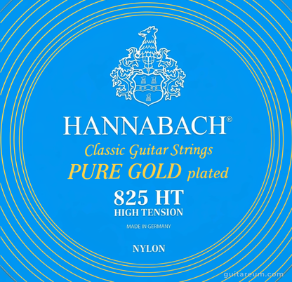 Hannabach 825 24K 纯金镀层古典吉他弦（高张力）
