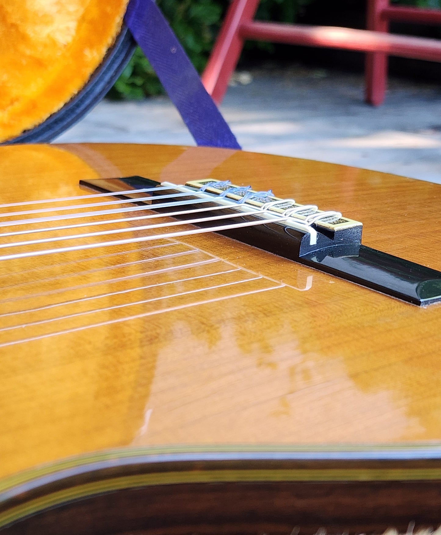 Yamaha GC-5S Concert Classical Guitar Solid Cedar Signed by Harada 1977