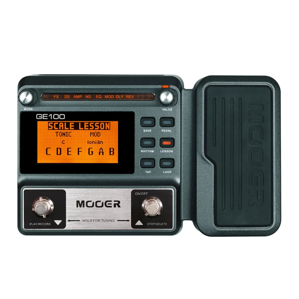 MOOER GE100 Guitar Pedal Multi-Effects Processor Effect Pedal With Looper