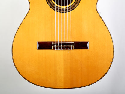 Juan Hernandez Estudio Classical Guitar Handmade in Spain 2003, Solid Spruce, Solid Mango Back