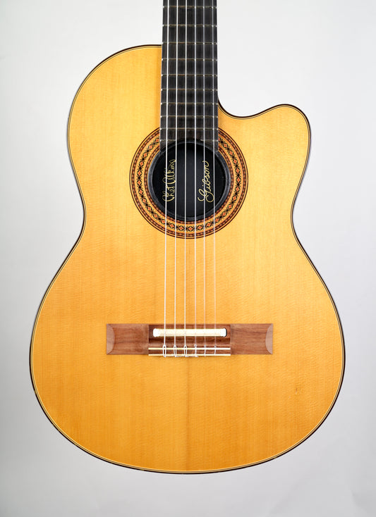 Gibson Chet Atkins CE 1980s Nylon String Electric Guitar USA