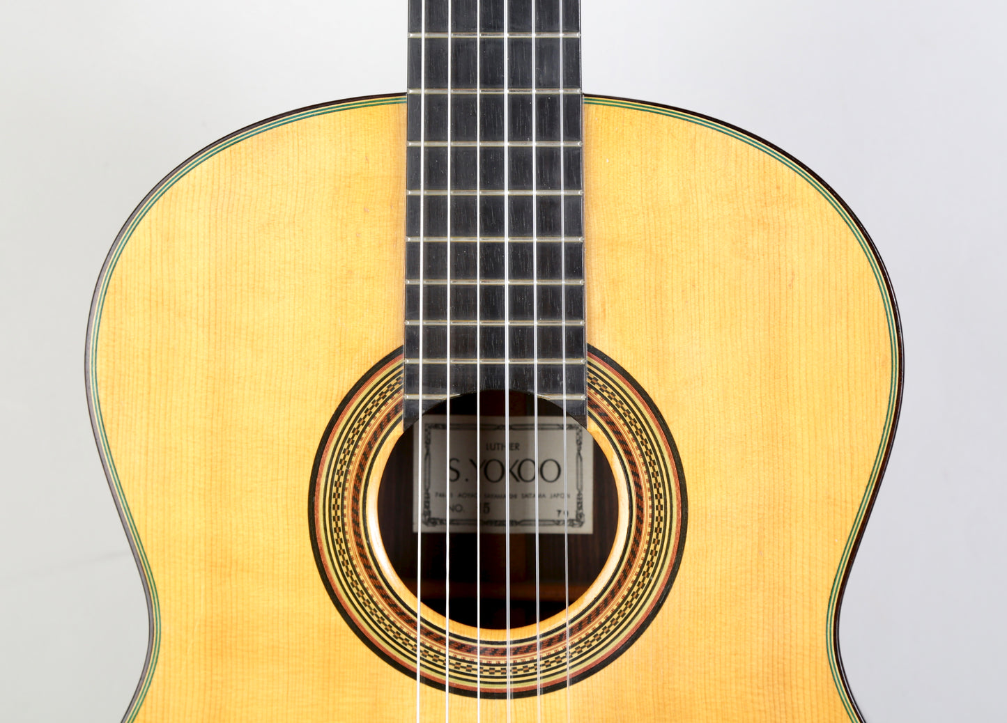 S. Yokoo No 15 Kohno Class Handmade Classical Guitar 1979