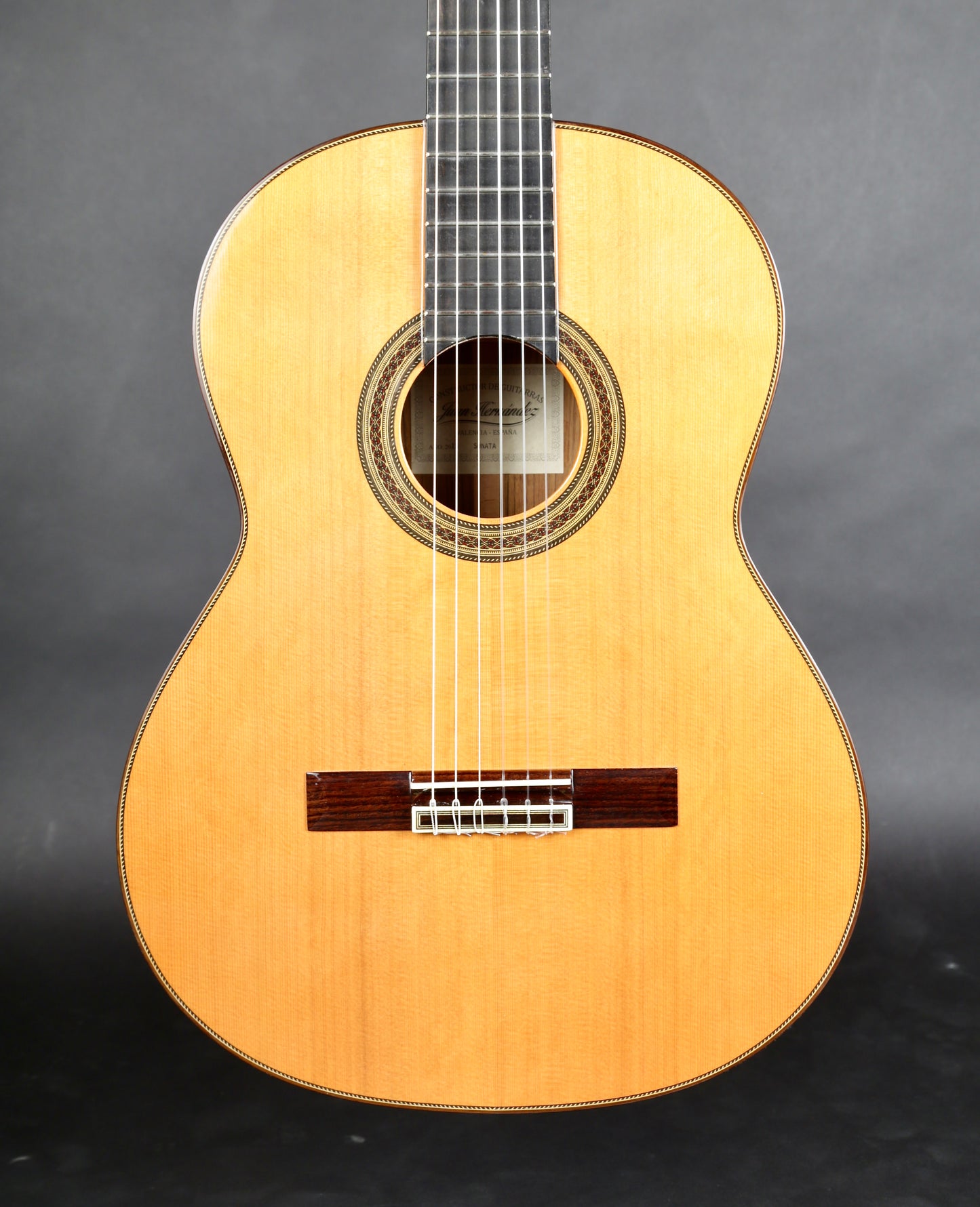 Juan Hernandez Sonata Classical Guitar Handmade in Spain 2015