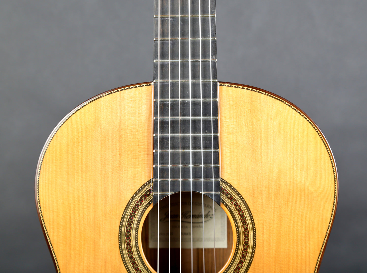Juan Hernandez Sonata Classical Guitar Handmade in Spain 2015