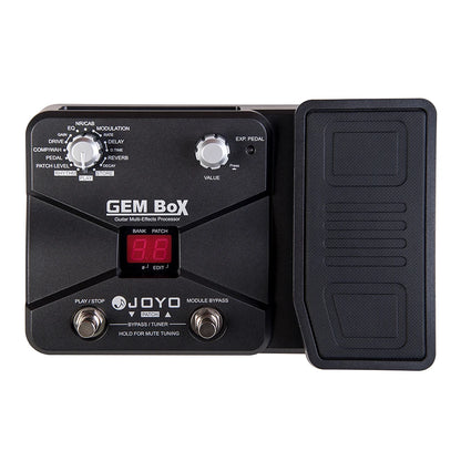JOYO GEM BOX Series Guitar Multi-Effect Processor Built in Drum Machine IR Amp