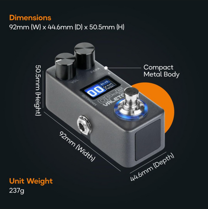 Valeton GP-5 Multi-Effects Guitar Processor and USB Audio Interface