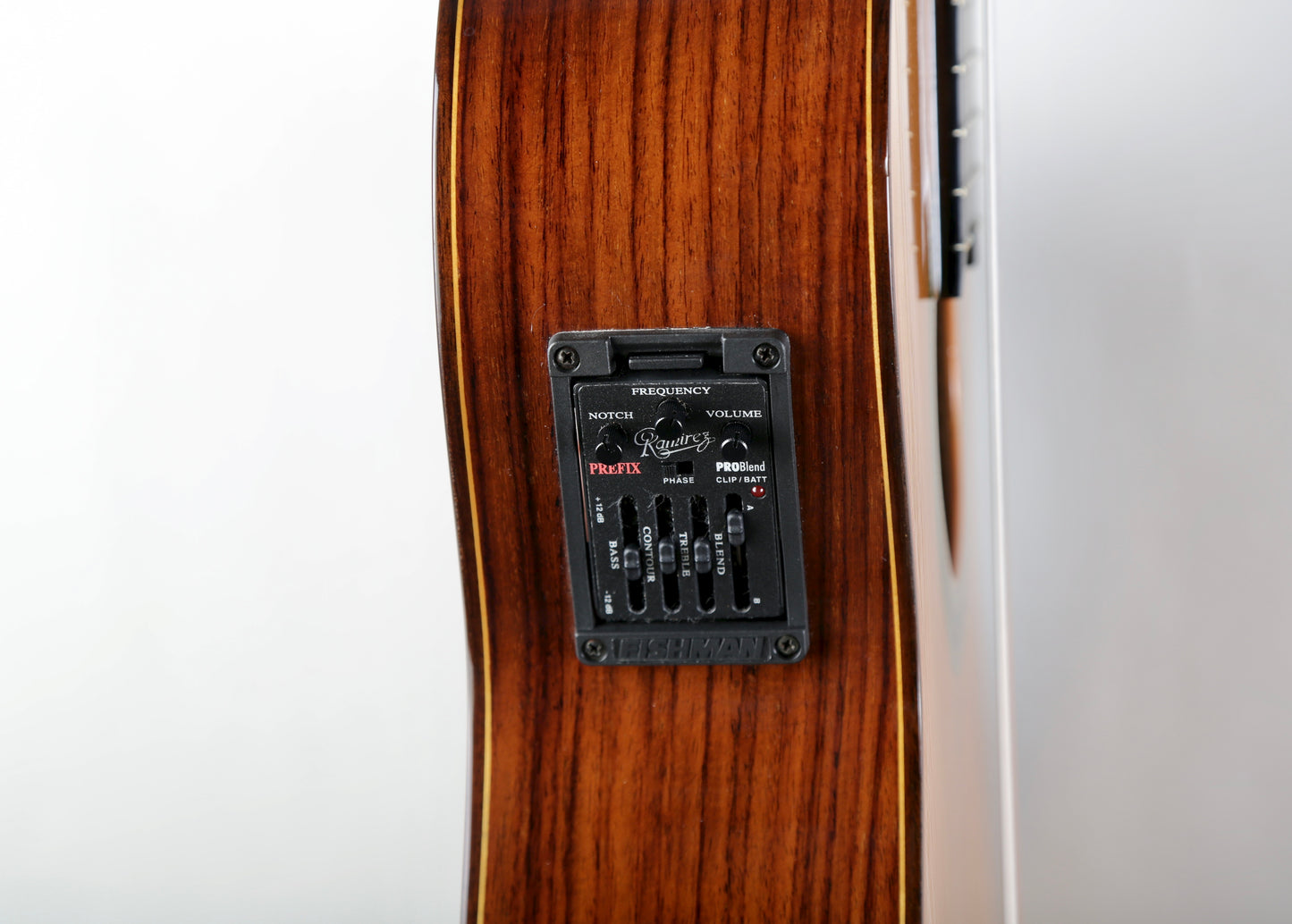 Jose Ramirez 2N-CWE Cutaway Nylon String Acoustic Electric Guitar Handmade in Spain 2008, Solid Cedar, IRW