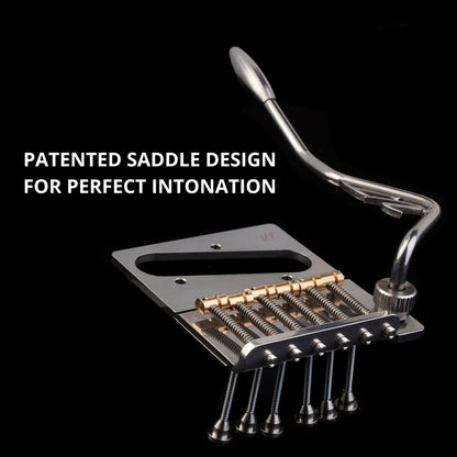 Vega-Trem VT2ND Teletrem Classic Telecaster Guitar Tremolo for TeleBridge (Open Box)