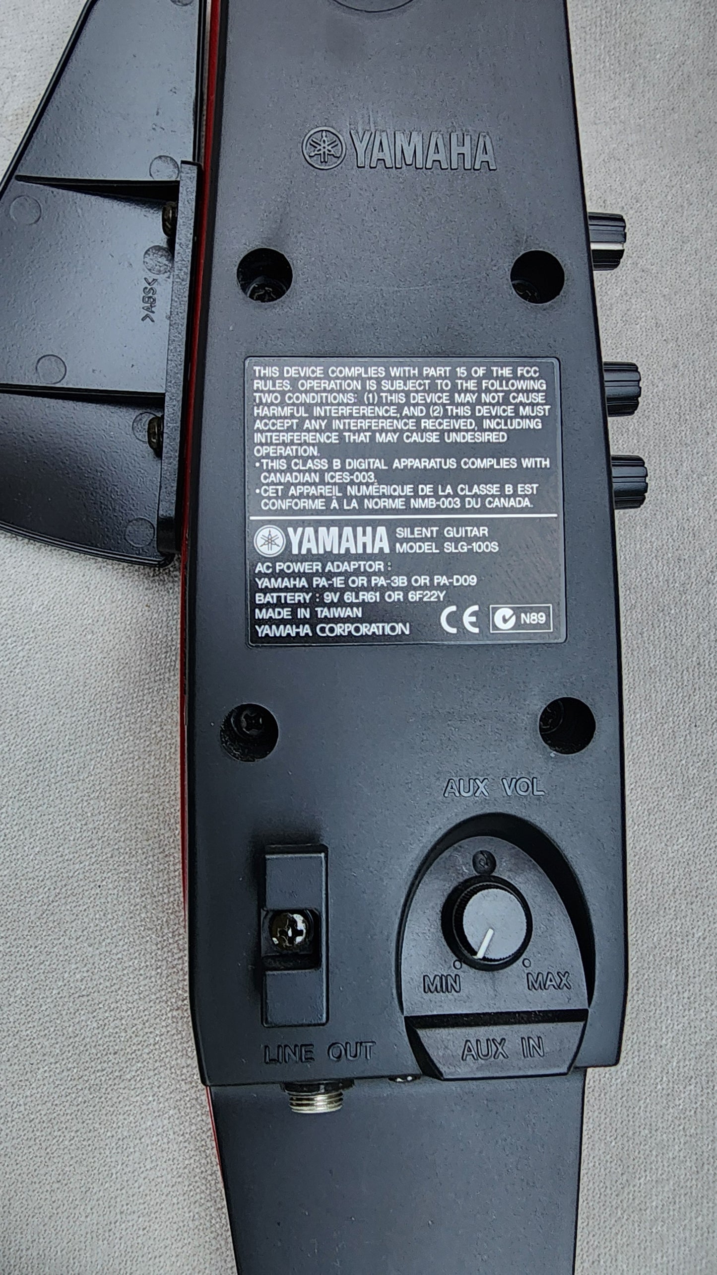 Yamaha SLG100S Silent Acoustic-Electric Guitar