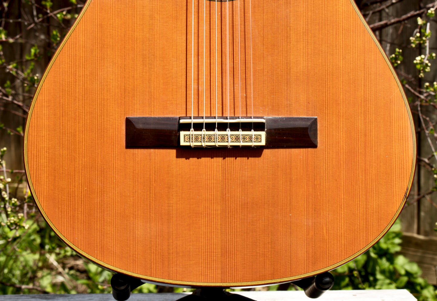 Yamaha GC-7S Handmade Concert Classical Guitar, Signed by Shuhiro Harada, Solid Cedar, IRW 1976