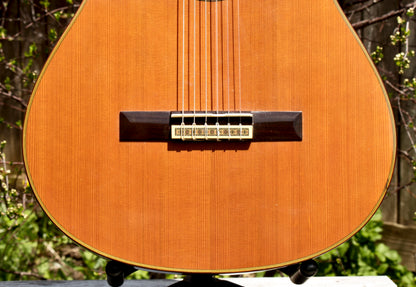 Yamaha GC-7S Handmade Concert Classical Guitar, Signed by Shuhiro Harada, Solid Cedar, IRW 1976