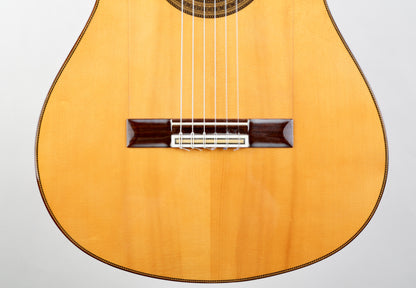 Juan Hernandez Estudio Flamenca Blanca 2007 Handmade Flamenco Guitar Solid Spruce and Cypress