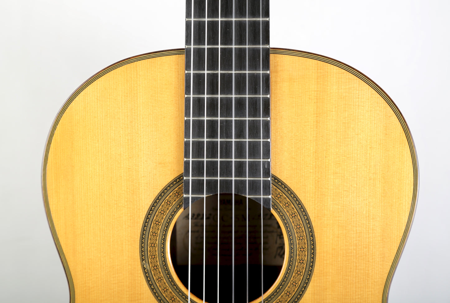 Yamaha GC-5M Concert Classical Guitar signed by Luthier, Solid Spruce, Indian Rosewood, Japan 1978