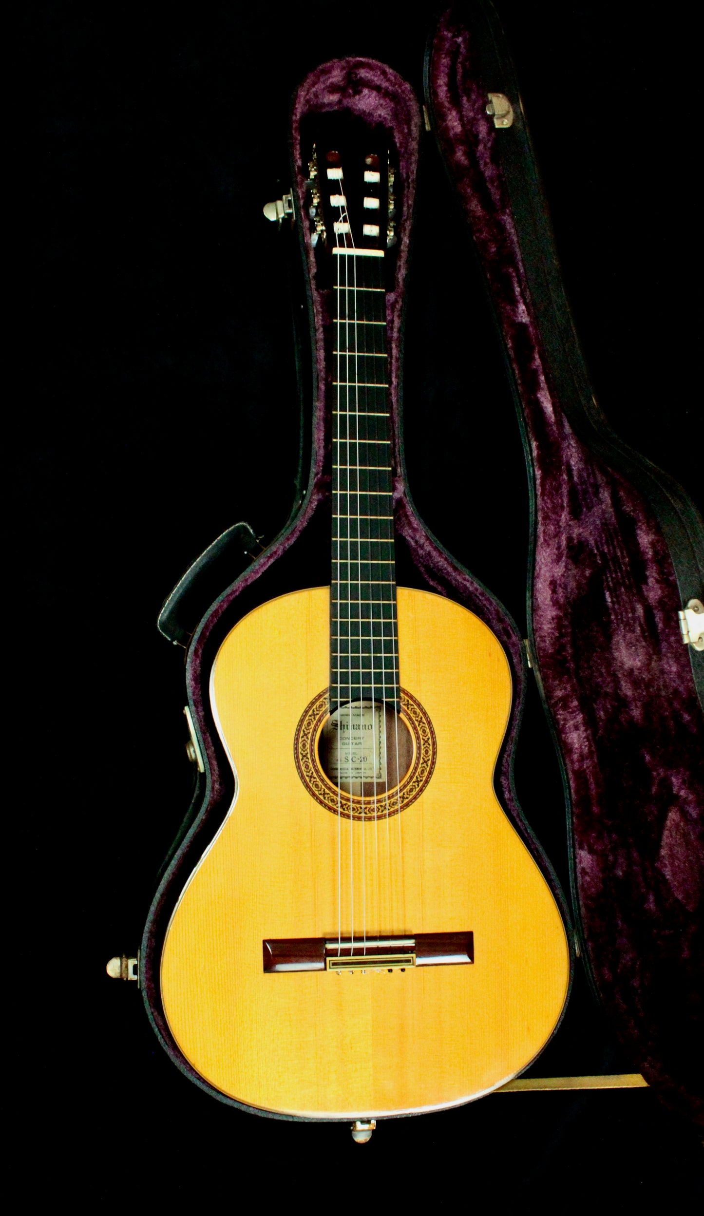 Shinano SC-20 Handmade Concert Classical Guitar 1970s Japan