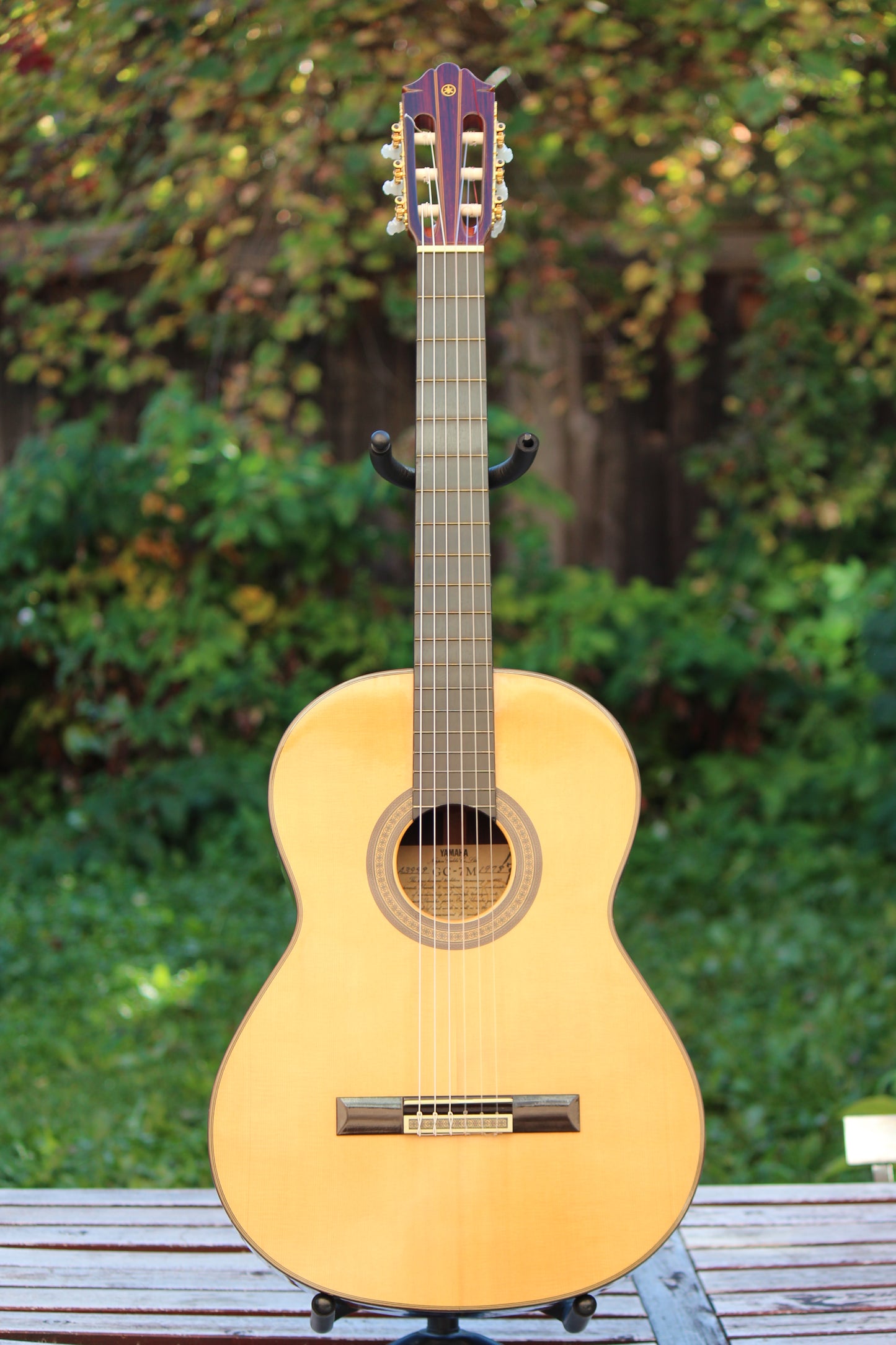 Yamaha GC-7M Concert Classical Guitar Shuhiro Harada, Solid Spruce, Indian Rosowood 1978