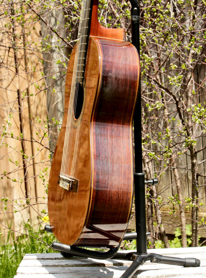 Yamaha GC-7S Handmade Concert Classical Guitar, Signed by Shuhiro Harada, Solid Cedar, IRW 1976