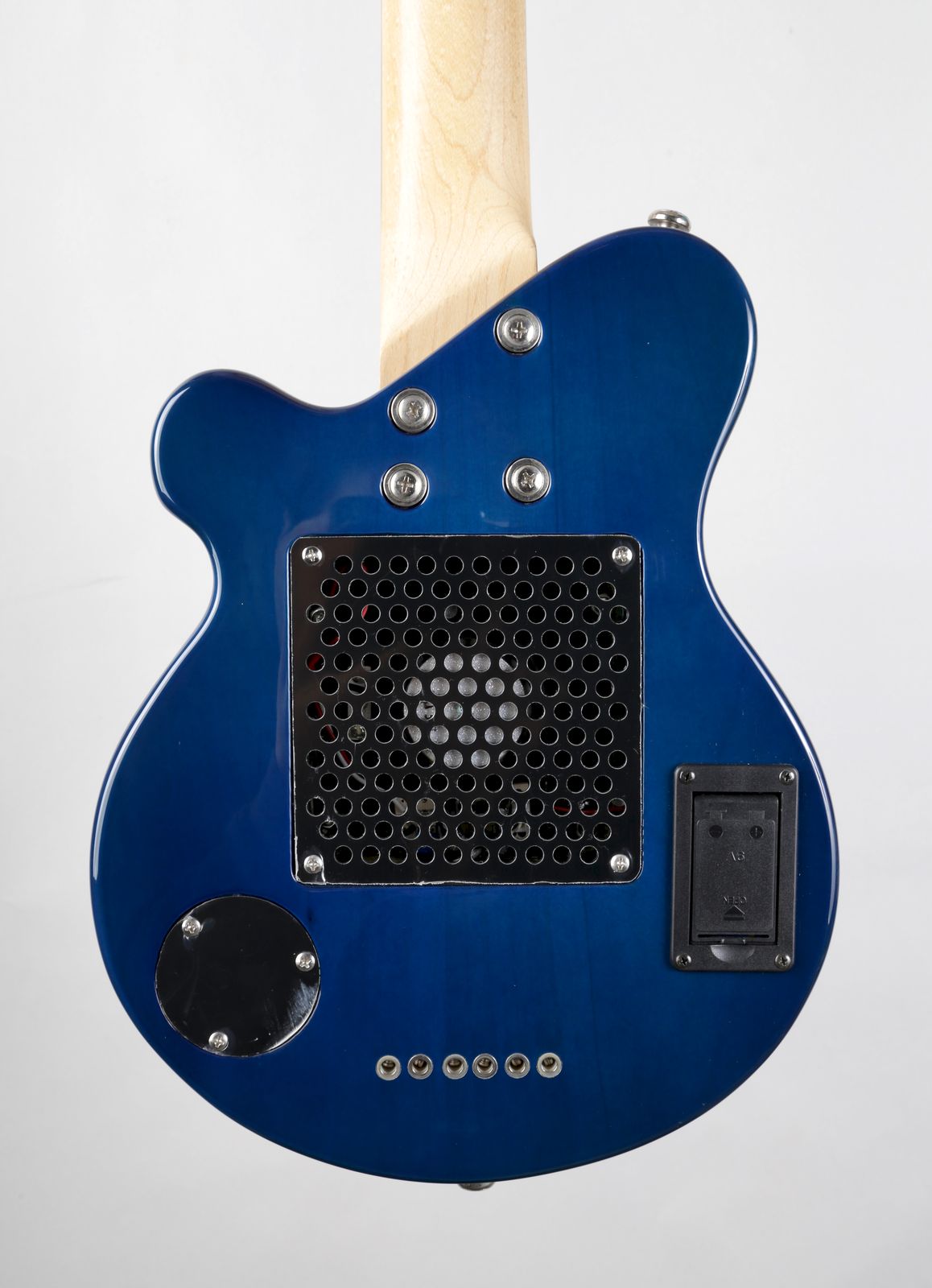 Pignose Mini Travel Electric Guitar PGG-200 Flamed Maple Blue (Near Mint)