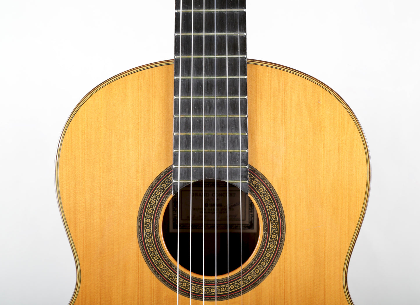 Yamaha GC-5 Grand Concert Classical Guitar Signed by Ezaki 1979 Solid Ezo Spruce, IRW