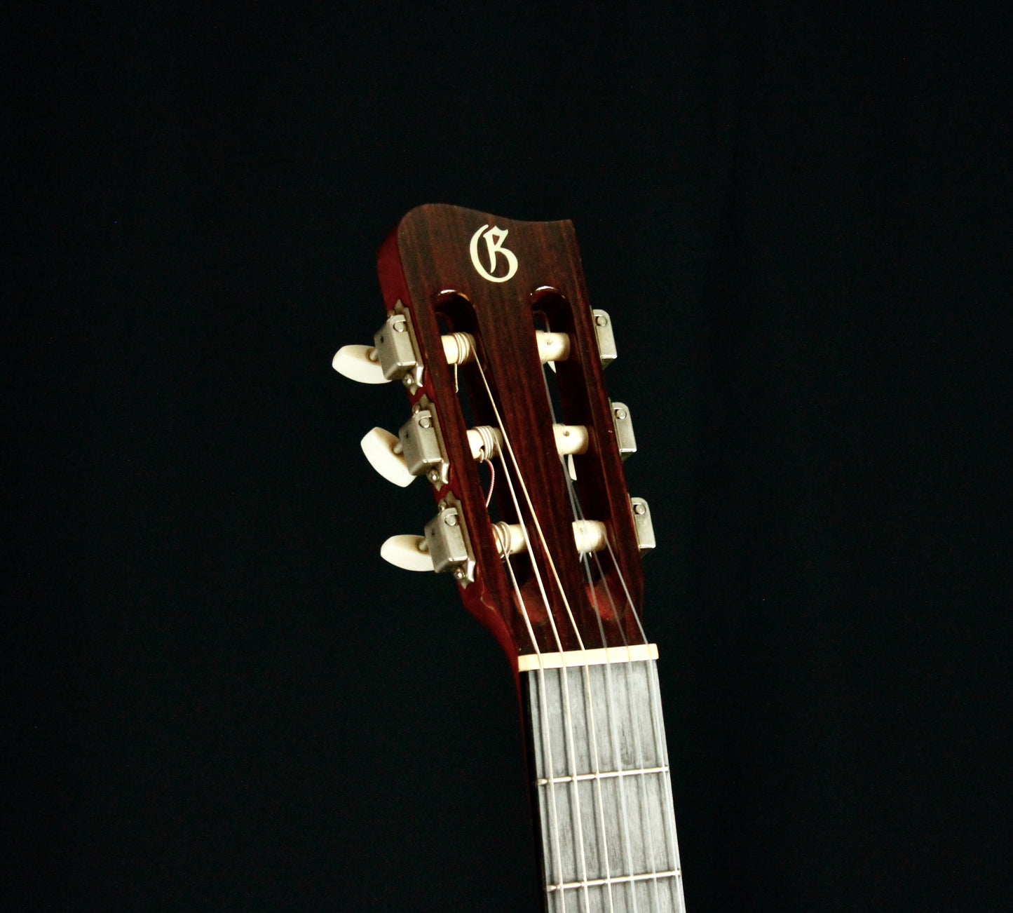 Gallagher Handmade Nylon String Cutaway Concert Guitar, Built-in Piezo, EQ 1990s