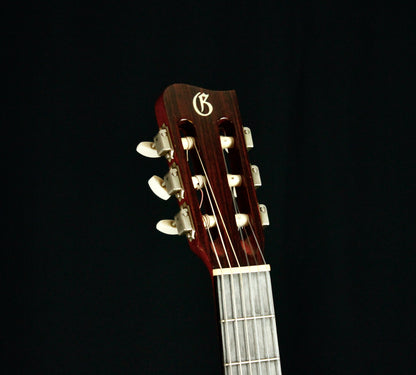 Gallagher Handmade Nylon String Cutaway Concert Guitar, Built-in Piezo, EQ 1990s