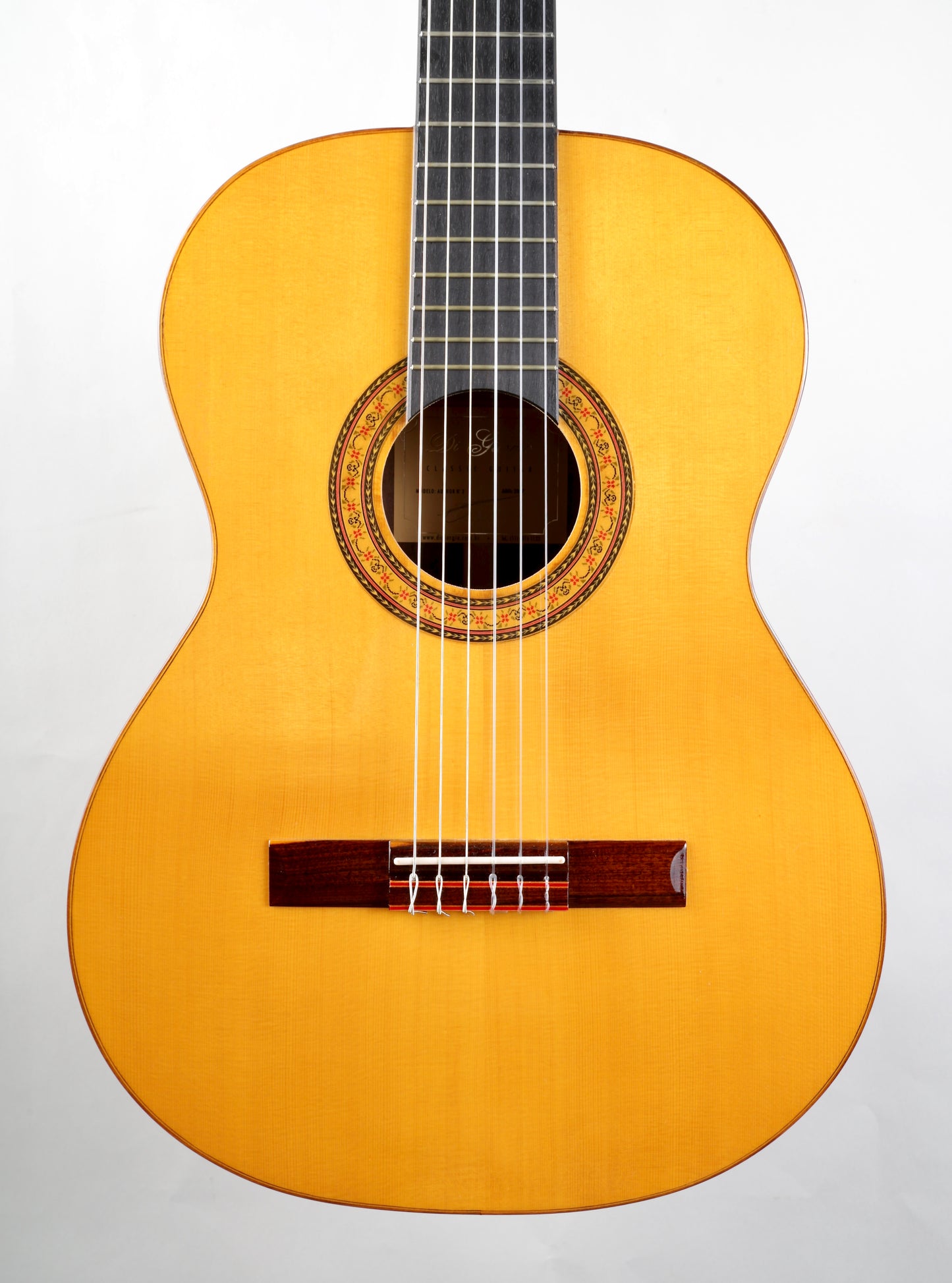 Di Giorgio Author 3 640mm Classical Guitar Solid Spruce, BRW body Brazil 2007