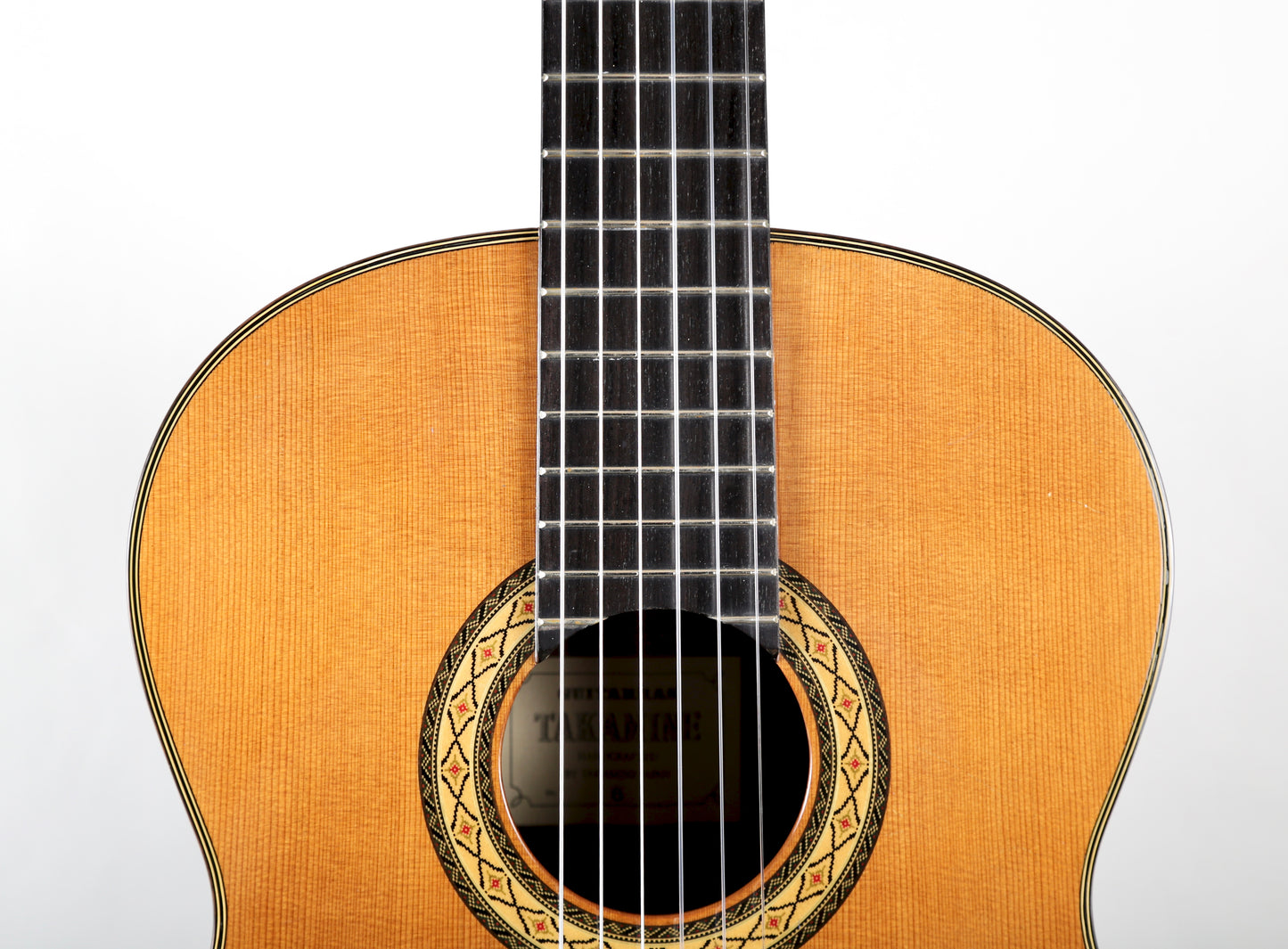 Takamine No 6 Handmade Concert Classical Guitar Japan 1985