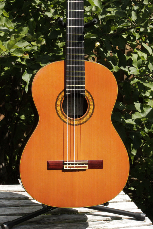 Takamine Aranjuez No 5 Kohno Top Solid Cedar Handmade Classical Guitar Japan 1977