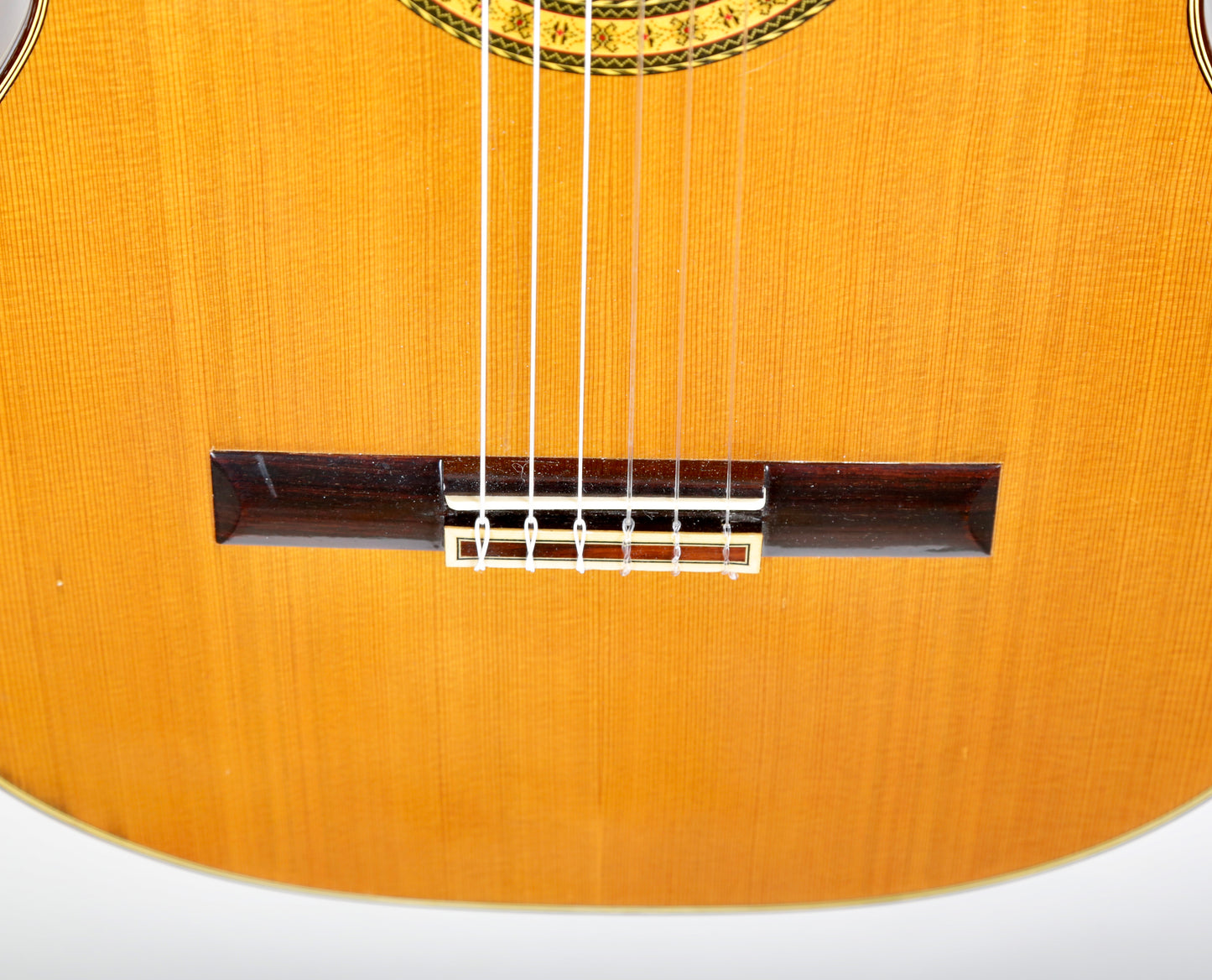 Aria AC-30 Concert Classical Guitar Solid Cedar, IRW Back and Sides Japan 1970s