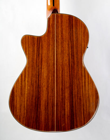 Jose Ramirez 2N-CWE Cutaway Nylon String Acoustic Electric Guitar Handmade in Spain 2008, Solid Cedar, IRW