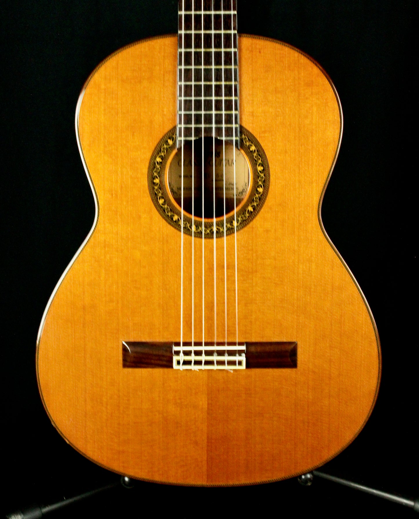 Morris MC-50 Classical Guitar BRW Back and Sides Japan 1979