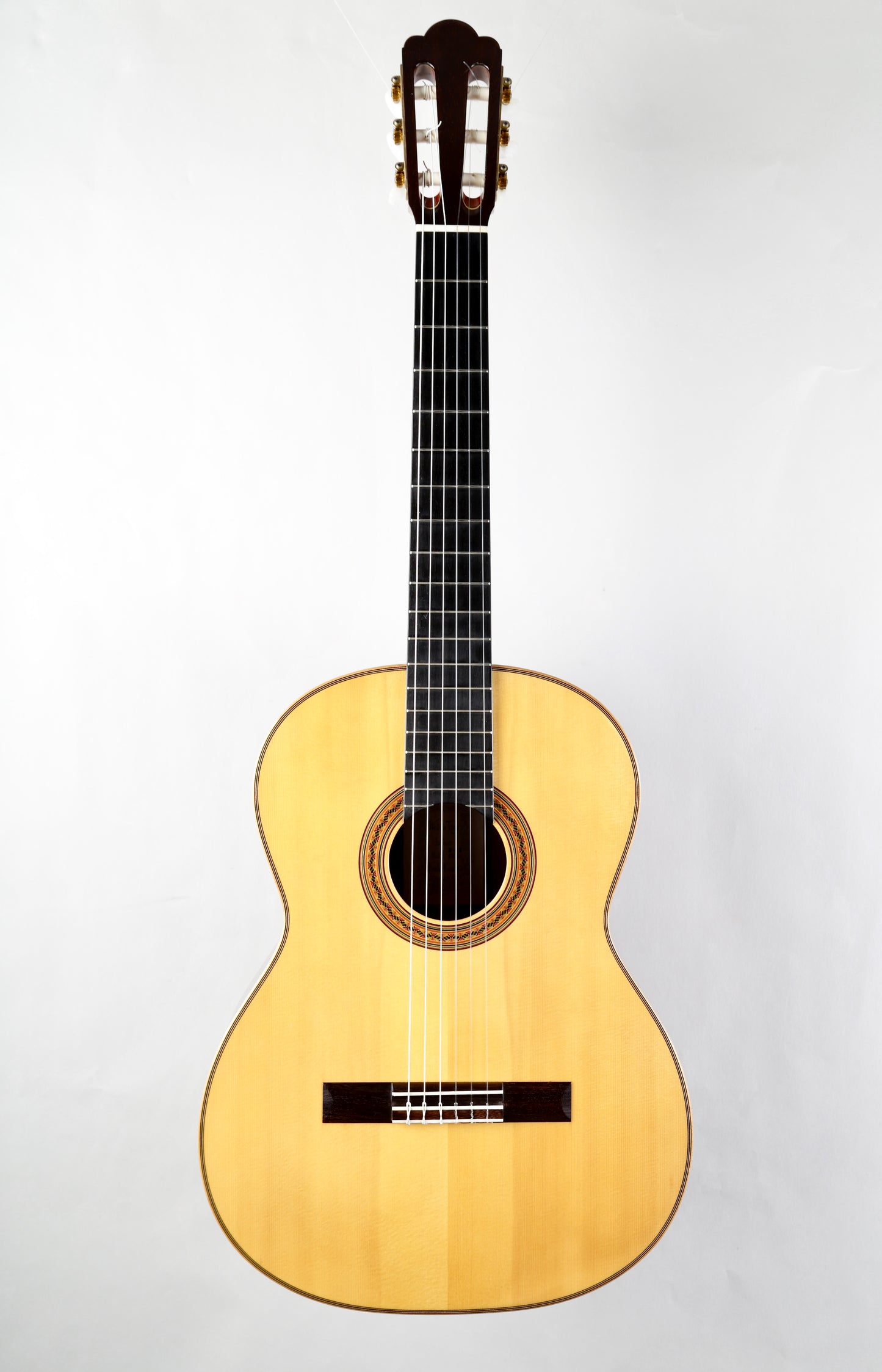 Wataru Tsuji S-2 630mm Handmade Concert Classical Guitar 2010 Solid Spruce, Solid IRW Signed by Tsuji