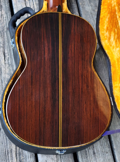 Yamaha GC-5S Concert Classical Guitar Solid Cedar Signed by Harada 1977