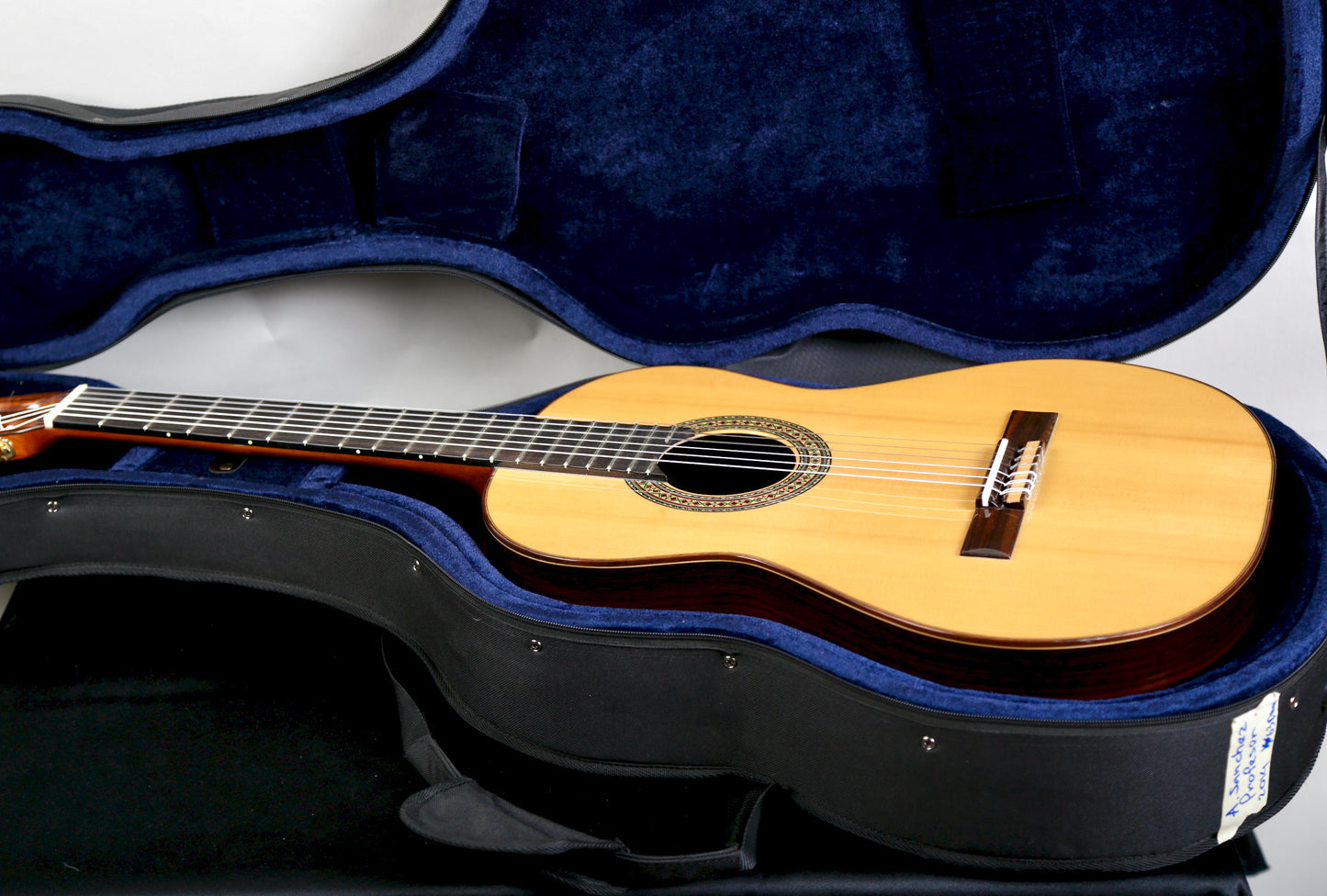 Antonio Sanchez Profesor 630mm Handmade Classical Guitar Spain 2014, Solid Spruce, IRW