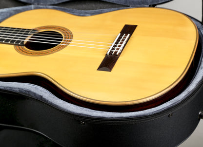 Wataru Tsuji S-2 630mm Handmade Concert Classical Guitar 2010 Solid Spruce, Solid IRW Signed by Tsuji