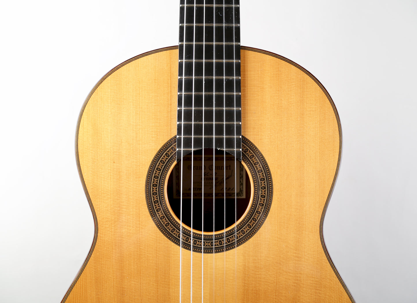 Yamaha GC-7 Grand Concert Classical Guitar signed by Hideyuki Ezaki 1981 Solid Spruce, IRW