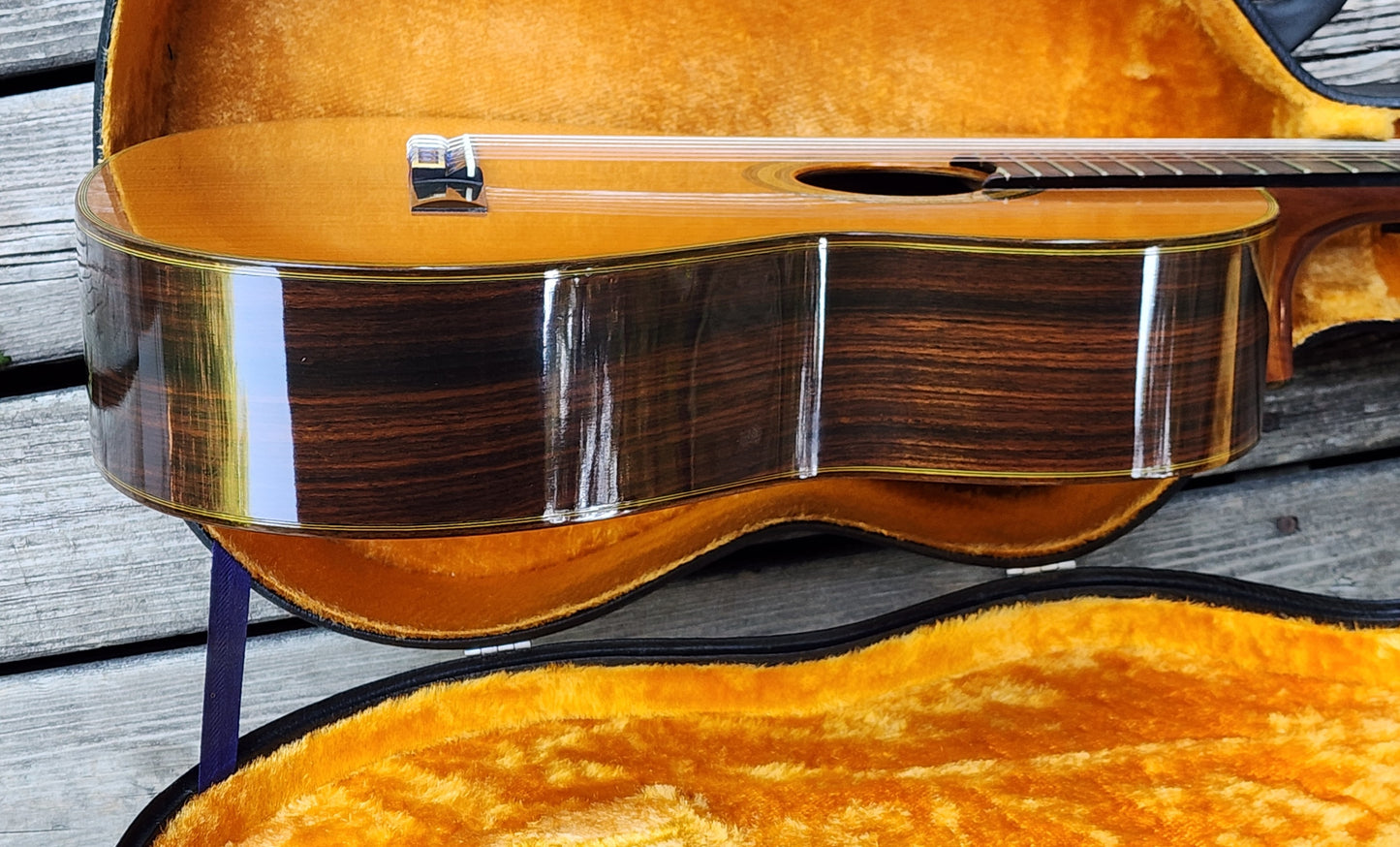 Yamaha GC-5S Concert Classical Guitar Solid Cedar Signed by Harada 1977