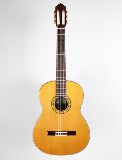 Aria AC-30 Concert Classical Guitar Solid Cedar, IRW Back and Sides Japan 1970s