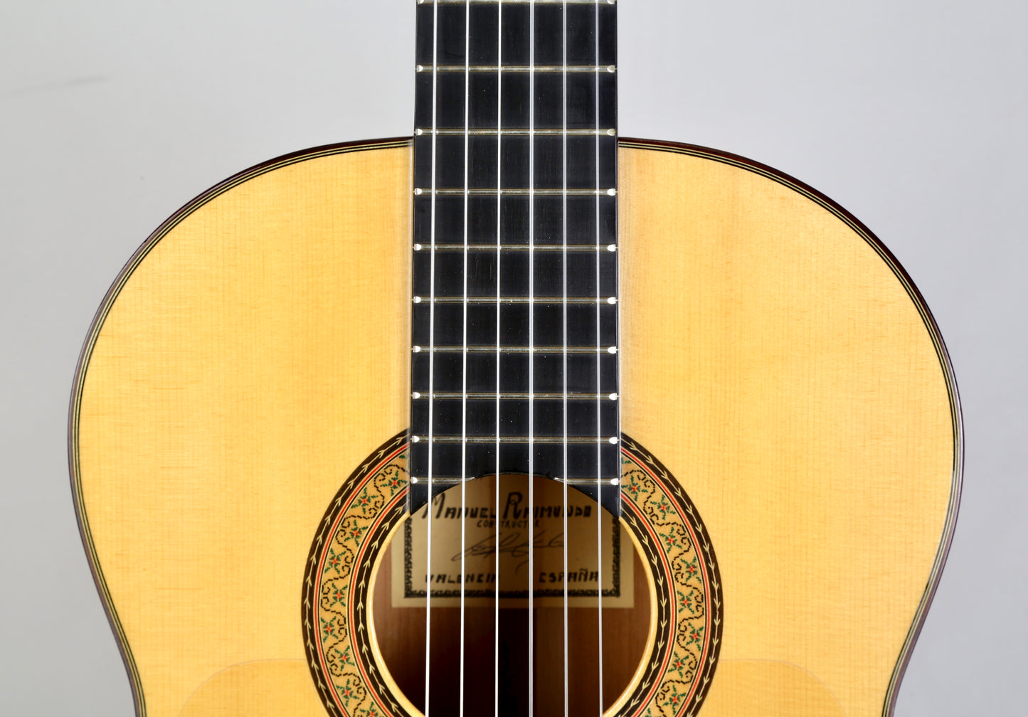 Manuel Raimundo No 145 Flamenco Blanca Guitar 1997 All Solid Wood Handmade in Spain